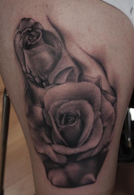 Ryan Mullins - Black and Grey Rose